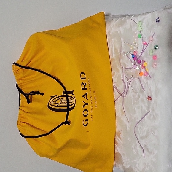 GOYARD Artois White Chevron Tote St Louis Canvas Coated PM Tote Bag - Picture 1 of 10